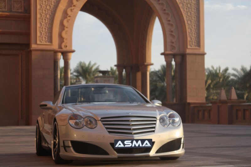 Mercedes-Benz SLK with ASMA badge