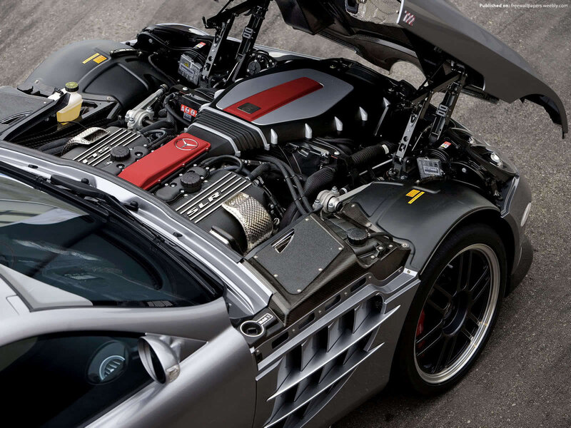 Mercedes-Benz SLR engine