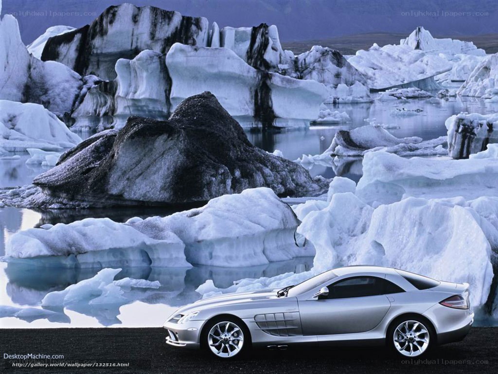 Mercedes-Benz SLR in Iceland
