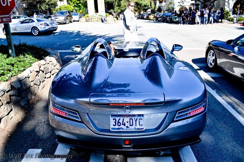 Mercedes-Benz SLR McLaren at a car show