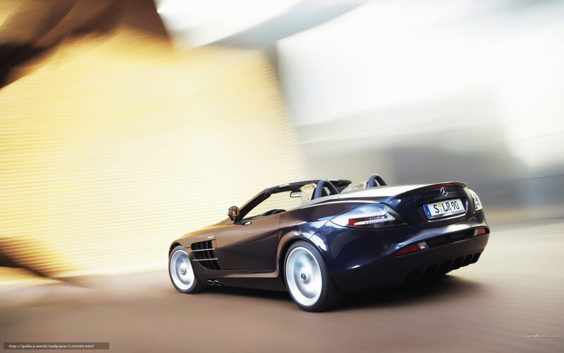 Mercedes-Benz SLR McLaren — Black, Dynamic
