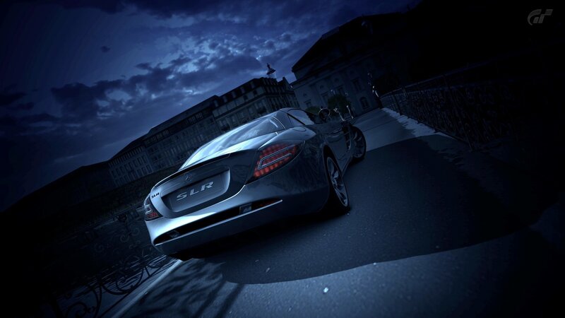 Mercedes-Benz SLR McLaren — Blue