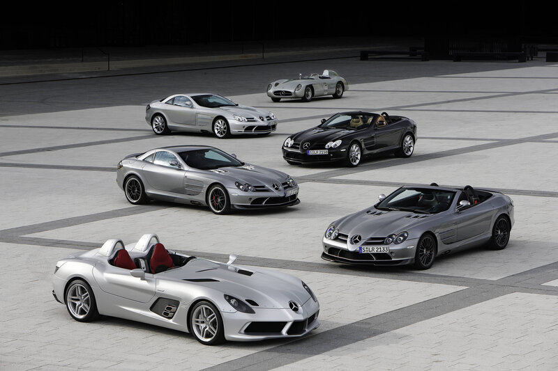 Mercedes-Benz SLR McLaren lineup