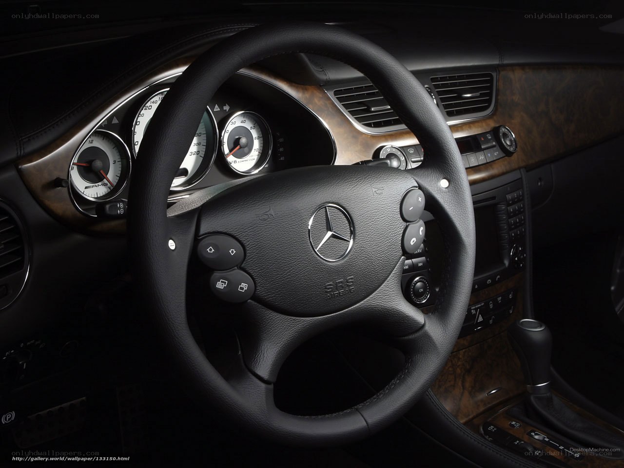Mercedes-Benz SLS AMG interior