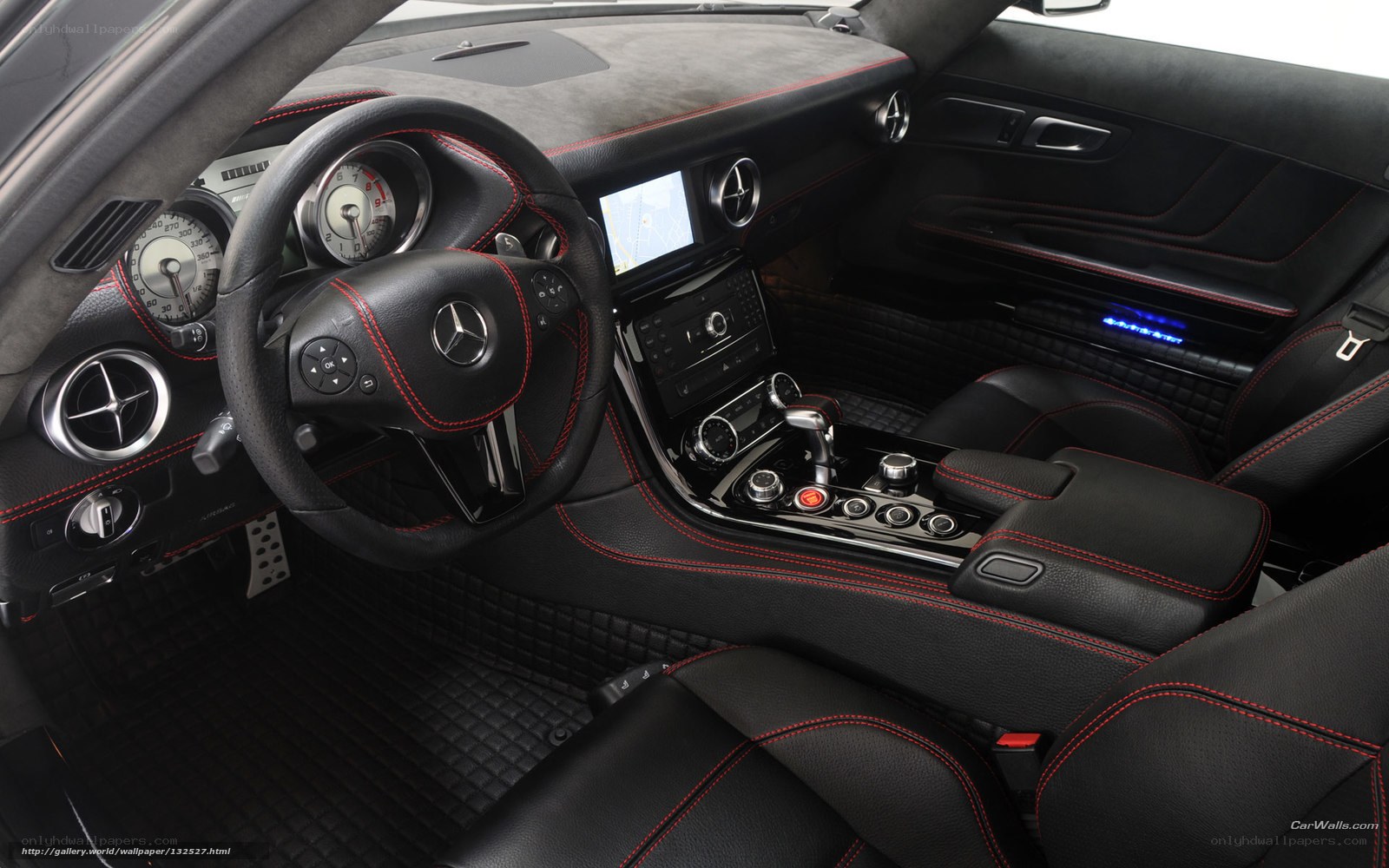 Mercedes-Benz SLS AMG interior
