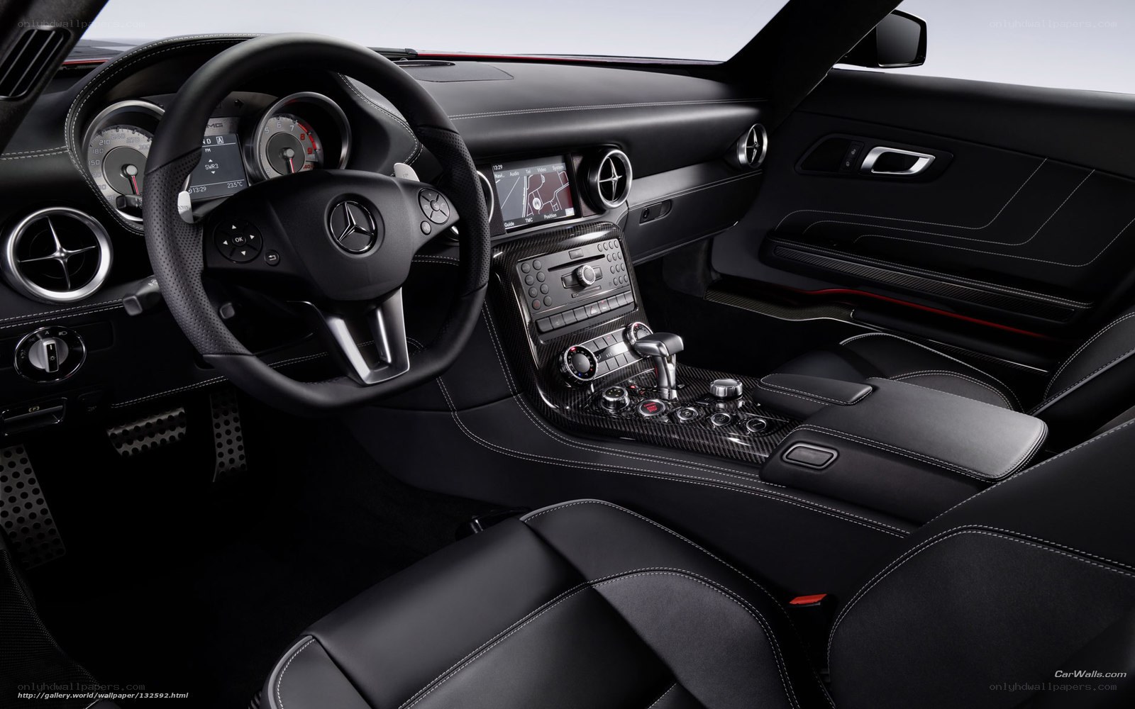 Mercedes-Benz SLS AMG interior