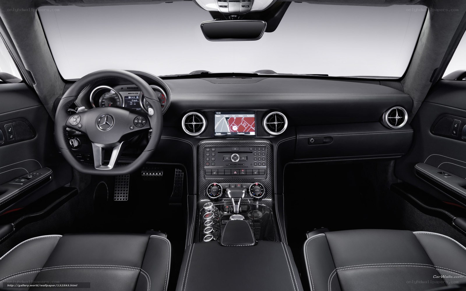 Mercedes-Benz SLS AMG interior