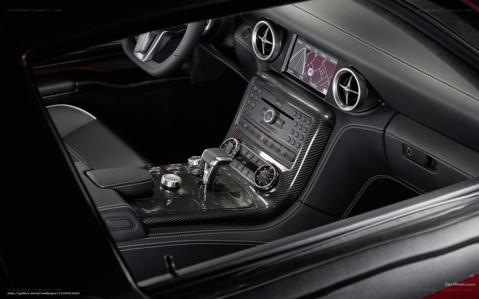 Mercedes-Benz SLS AMG interior
