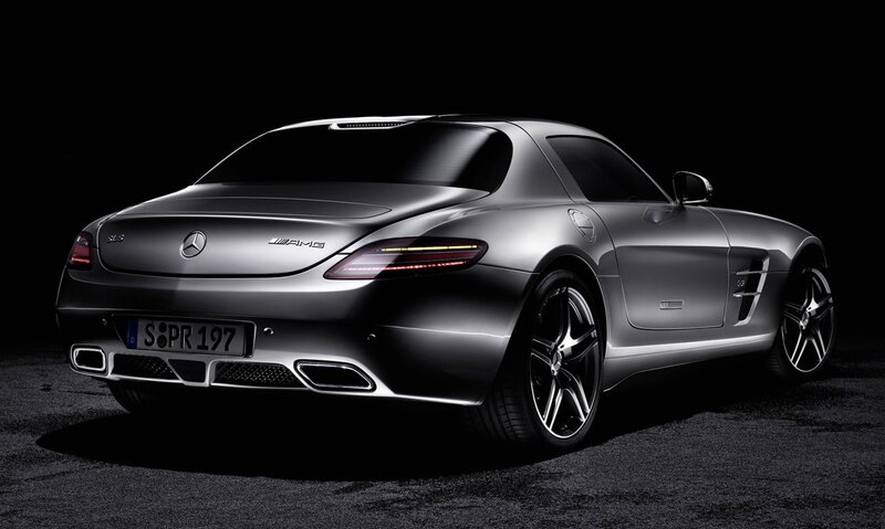 Mercedes-Benz SLS AMG rear view