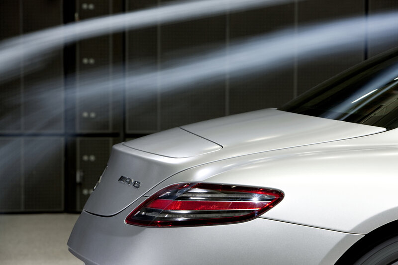 Mercedes-Benz SLS AMG rear view