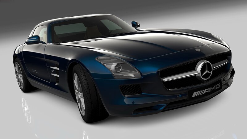 Mercedes-Benz SLS AMG sports car