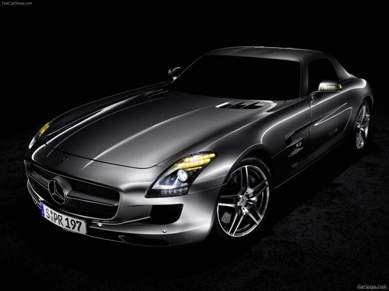 Mercedes-Benz SLS AMG sports car