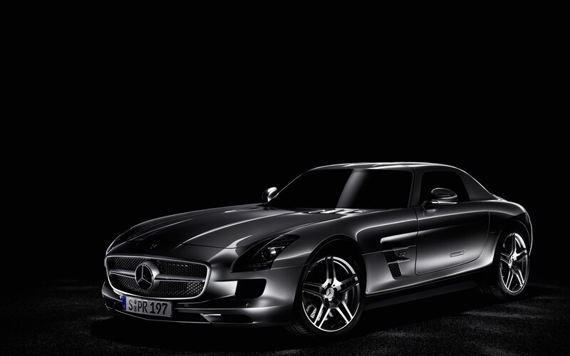 Mercedes-Benz SLS AMG sports car