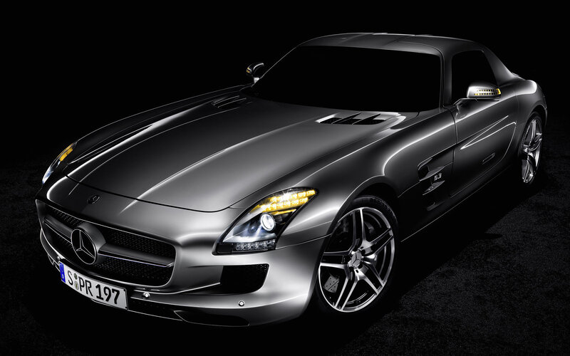 Mercedes-Benz SLS AMG sports car