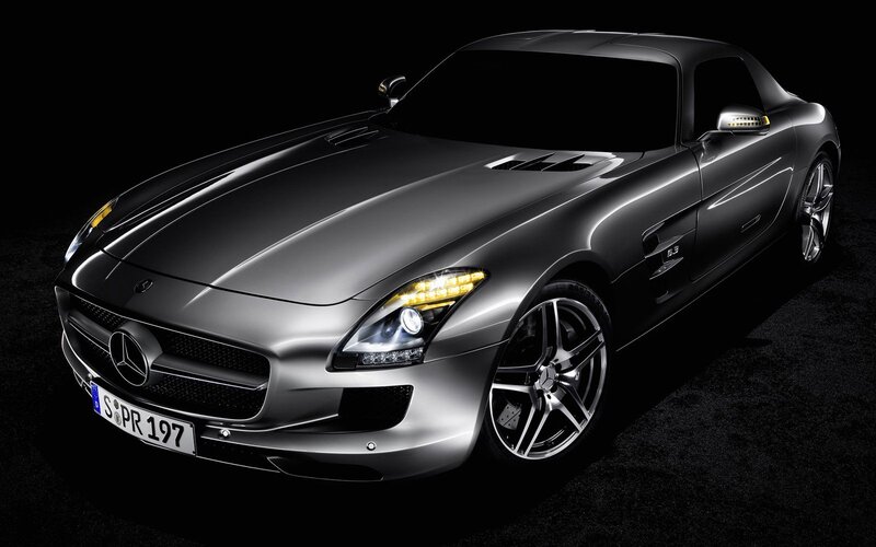 Mercedes-Benz SLS AMG sports car