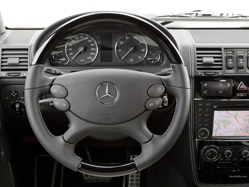 Mercedes-Benz steering wheel interior