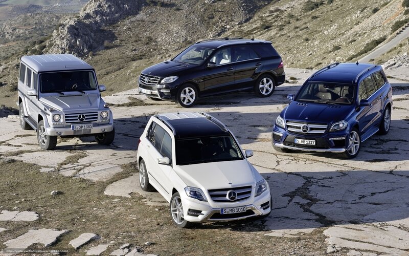 Mercedes-Benz SUV lineup