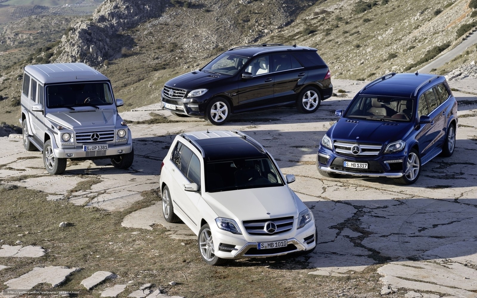 Mercedes-Benz SUV lineup