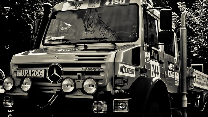 Mercedes-Benz Unimog truck