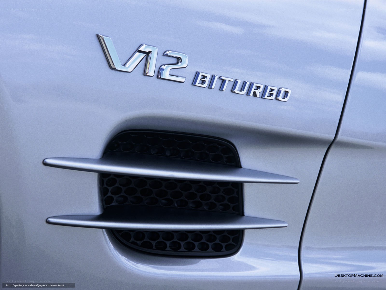 Mercedes-Benz V12 Biturbo badge