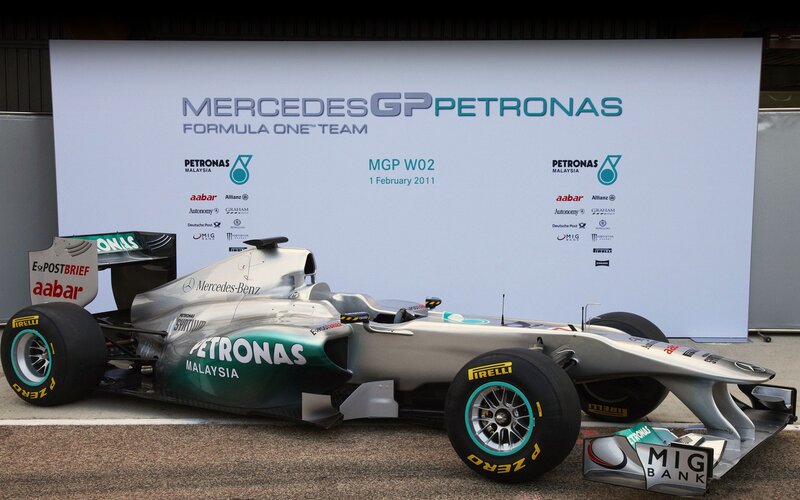 Mercedes GP Petronas car reveal