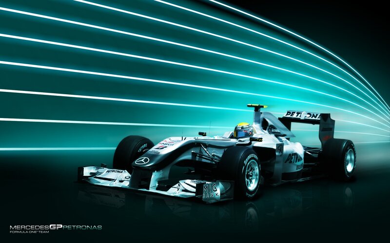 Mercedes GP Petronas Formula One car