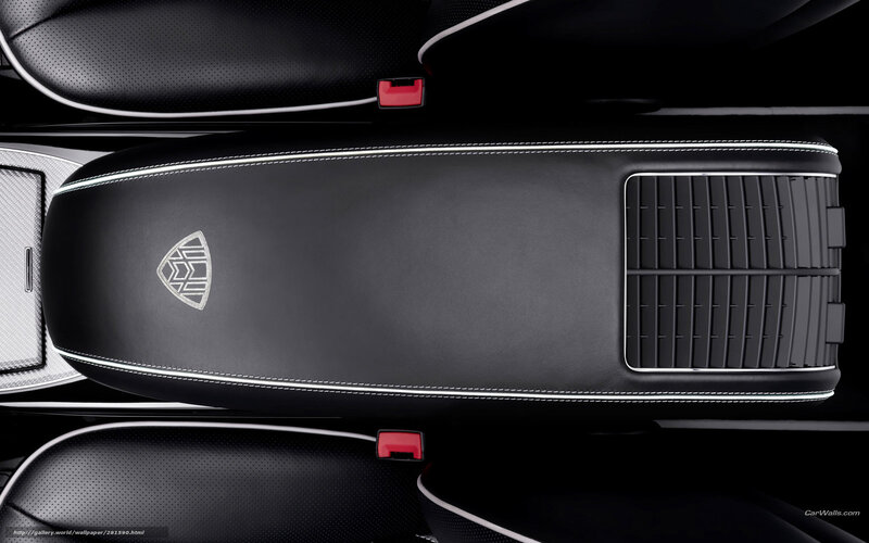 Mercedes-Maybach interior center console