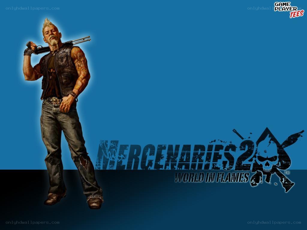 Mercenaries 2 character wallpaper
