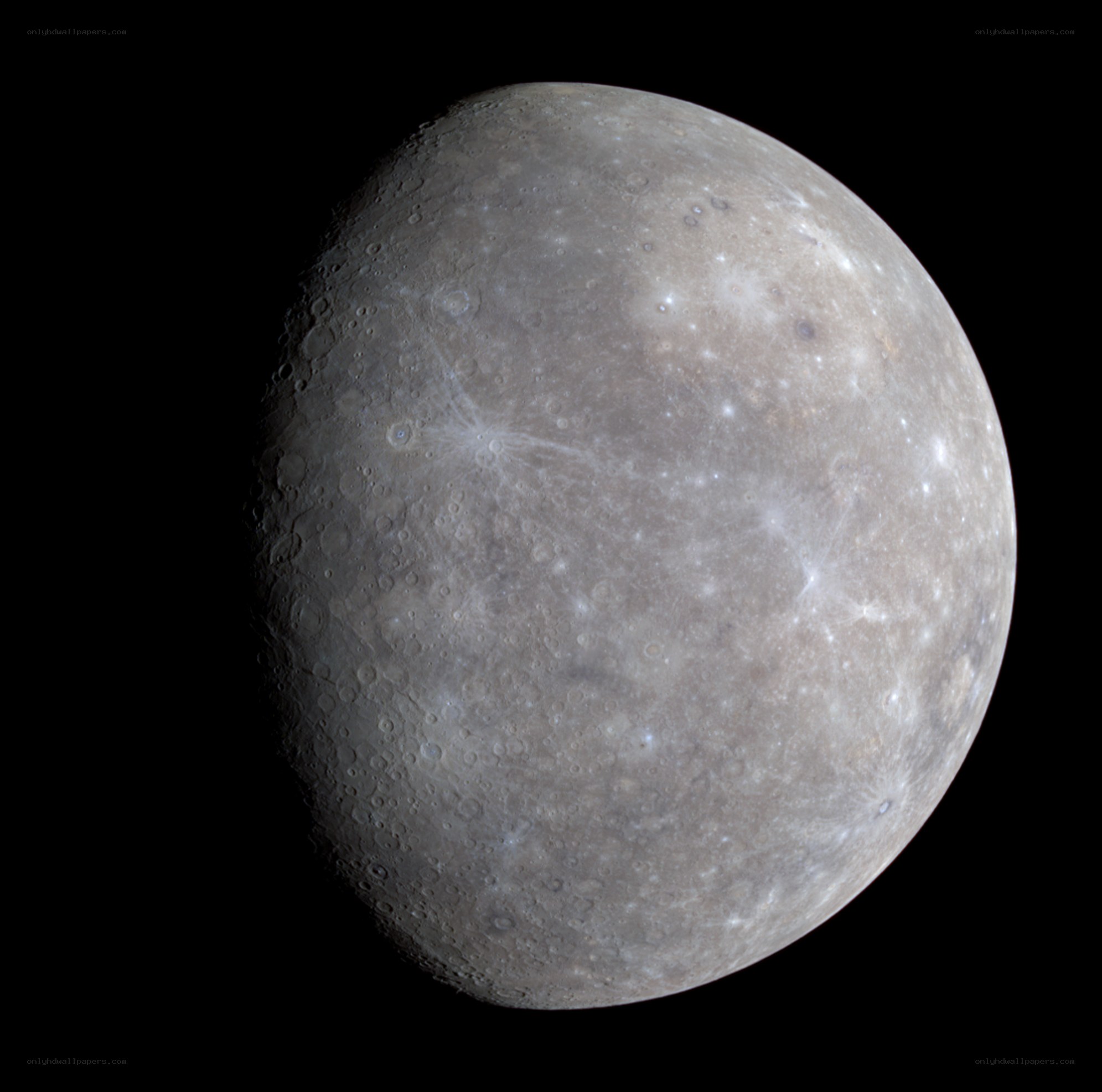Mercury planet surface