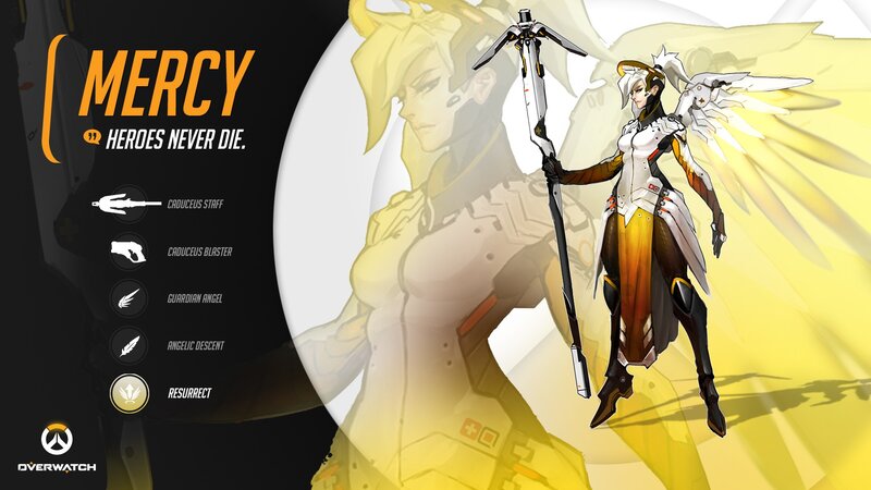 Mercy Character Art