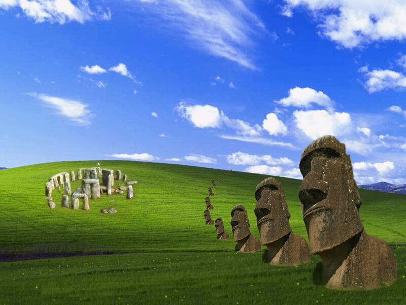 Merged ancient monuments