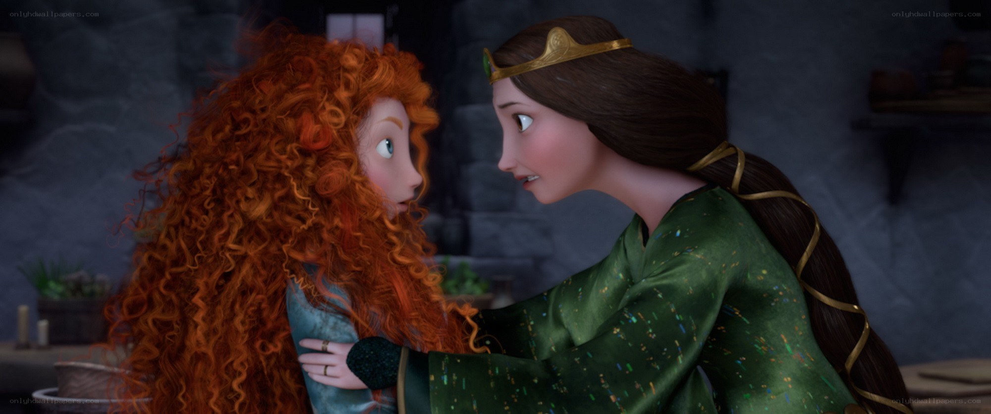 Merida and Queen Elinor