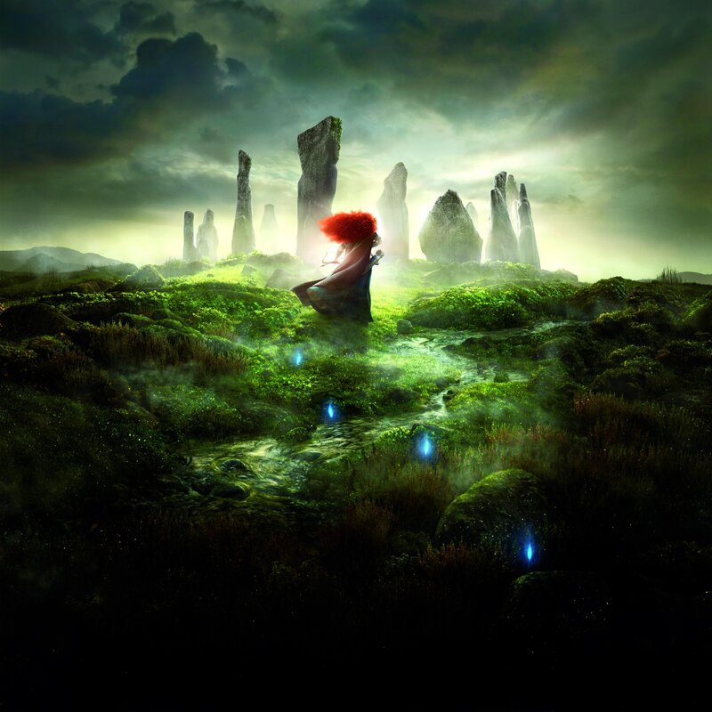 Merida at the stone circle