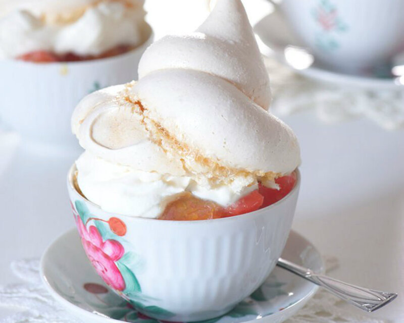 Meringue Dessert in Cup