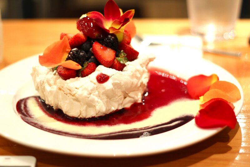 Meringue Dessert with Berries