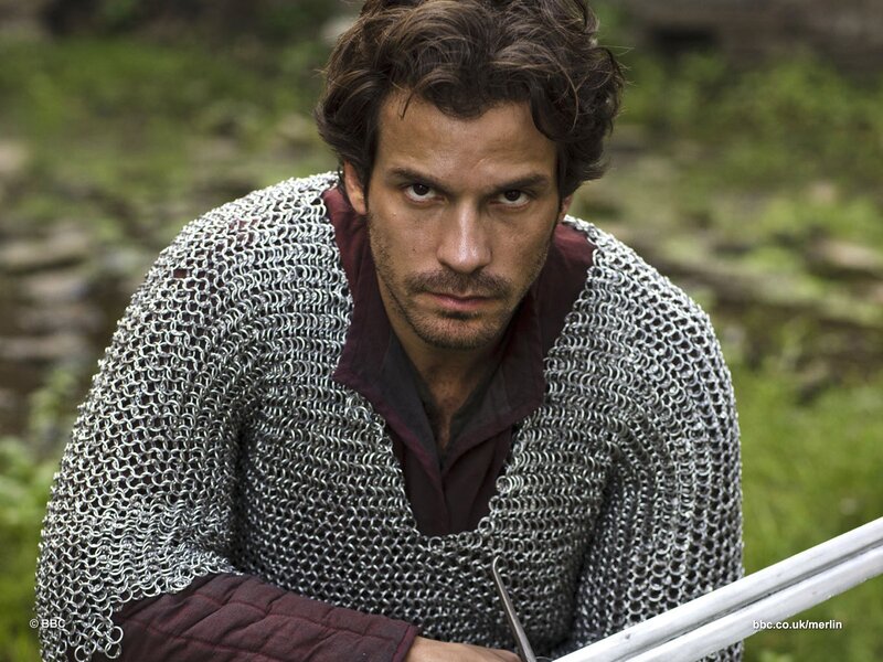 Merlin character in chainmail