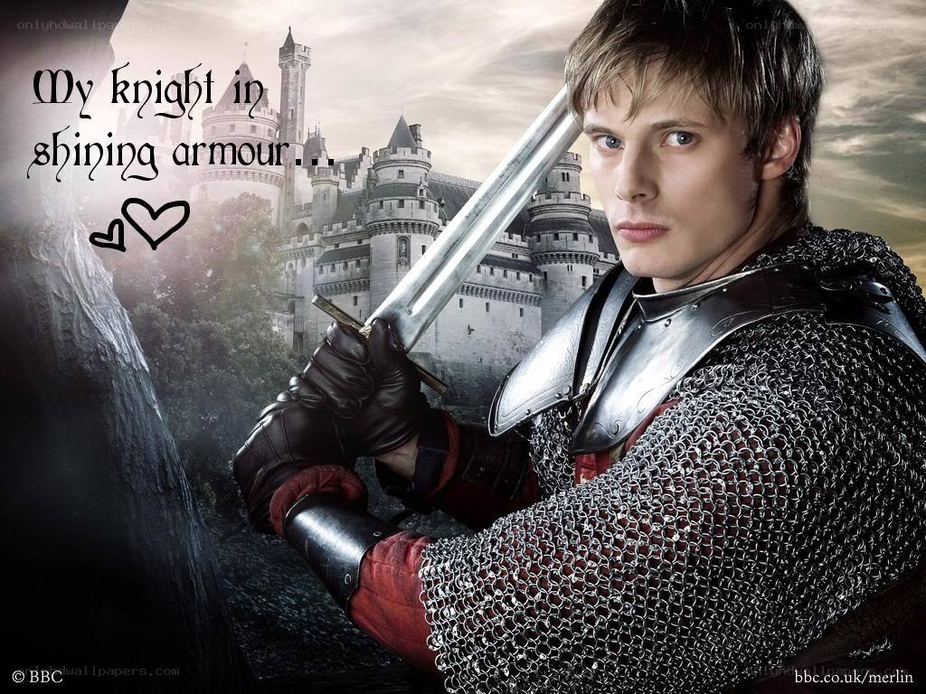 Merlin knight in armor
