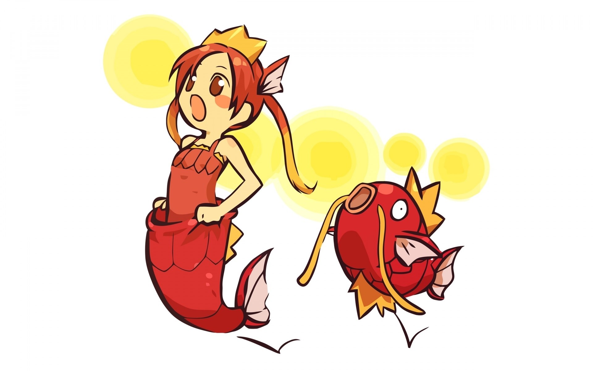 mermaid and magikarp companion