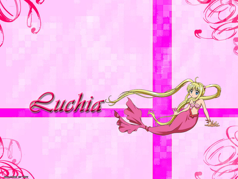 Mermaid Anime Character — Pink, Playful