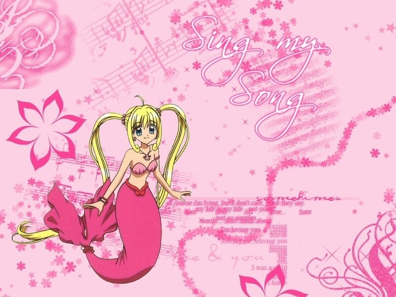Mermaid Anime Character — Pink