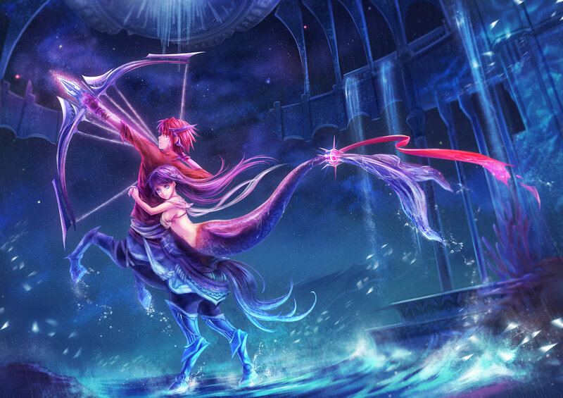 Mermaid Archer Couple