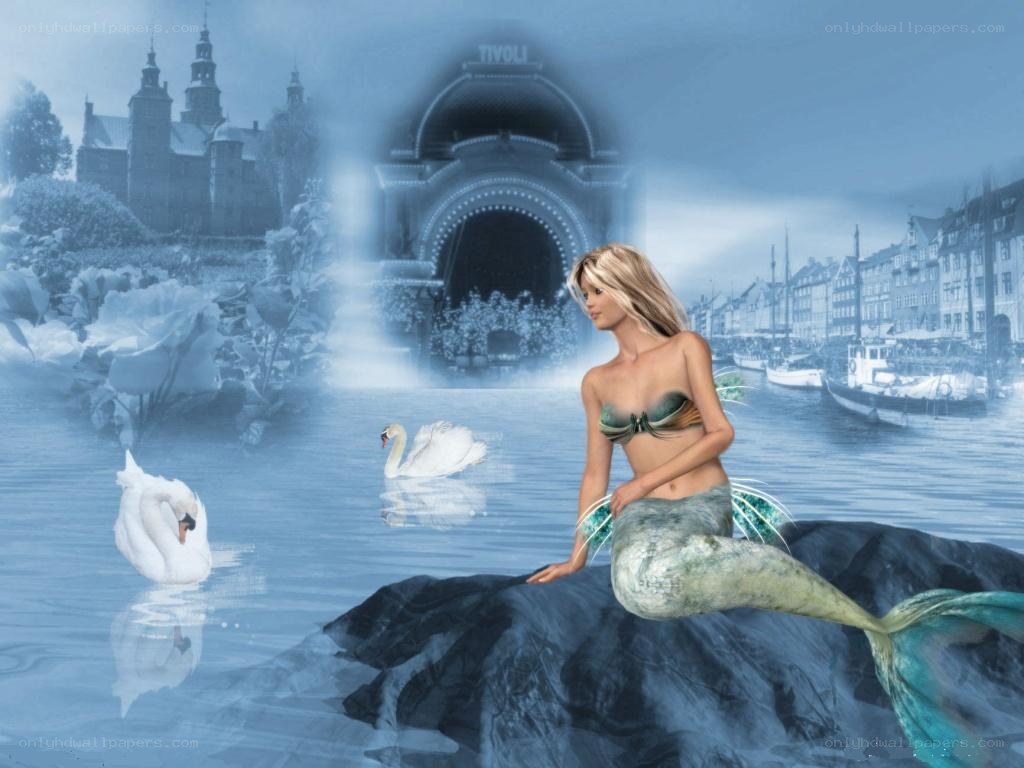mermaid by the harbor