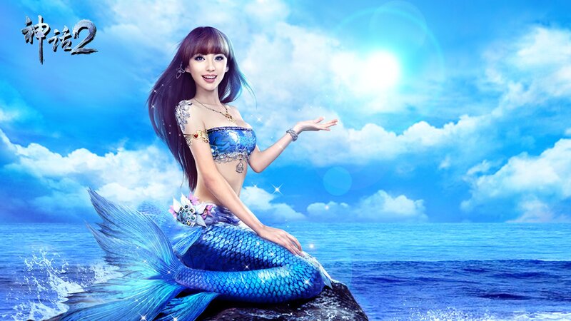 mermaid character from game