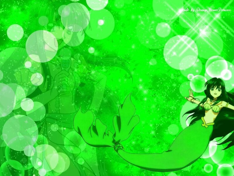 Mermaid Character — Green