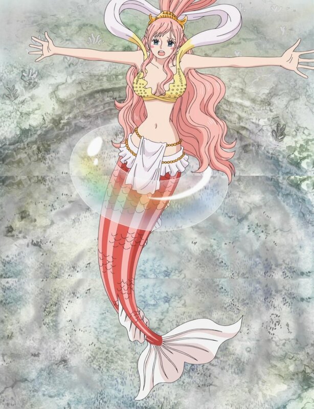 mermaid character in ocean