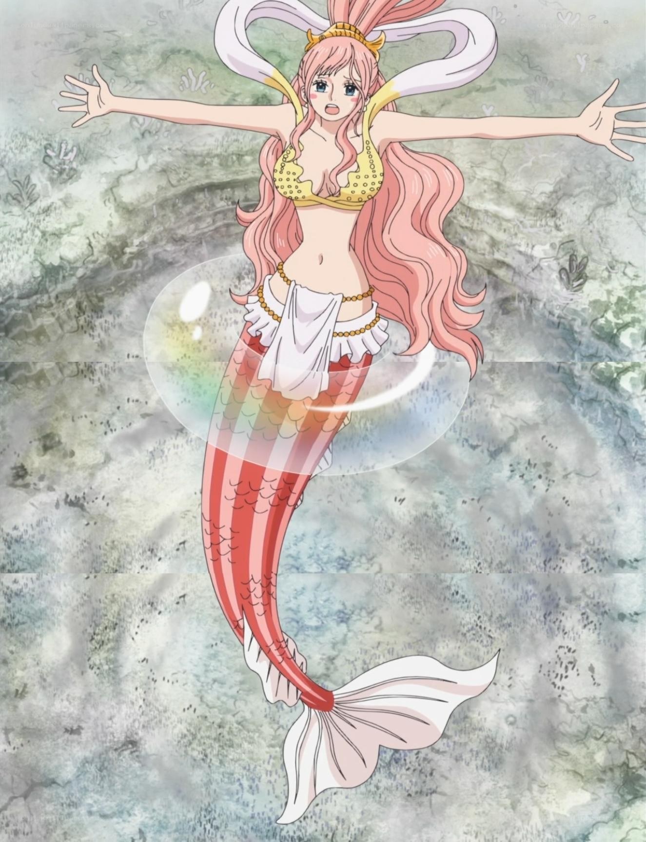 mermaid character in ocean