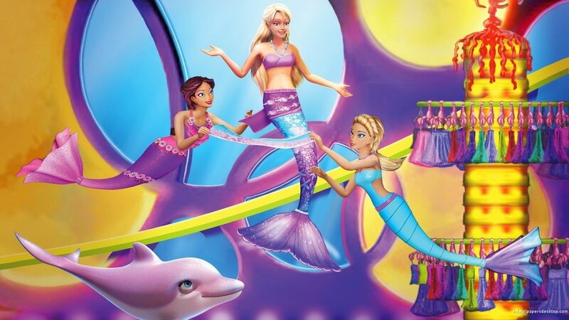 Mermaid Characters in Water