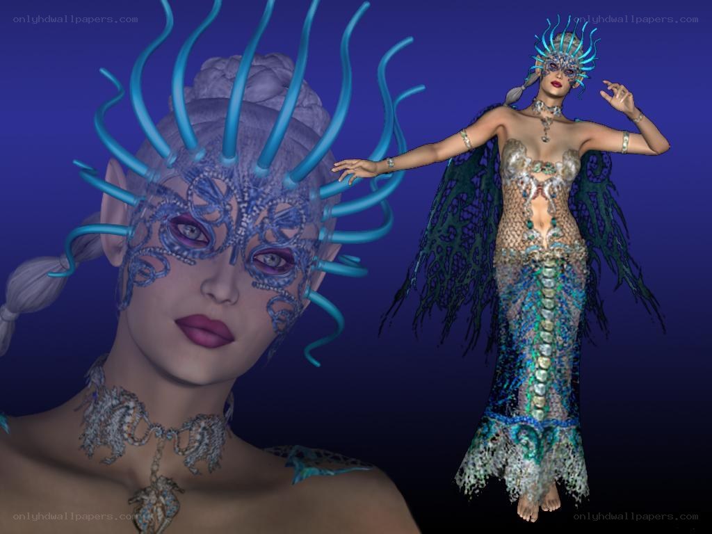 mermaid fantasy character