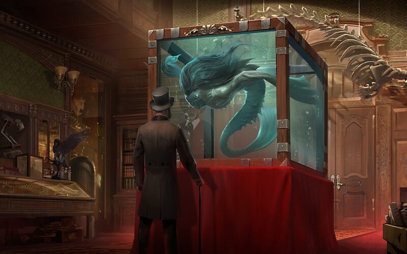 Mermaid in a Tank