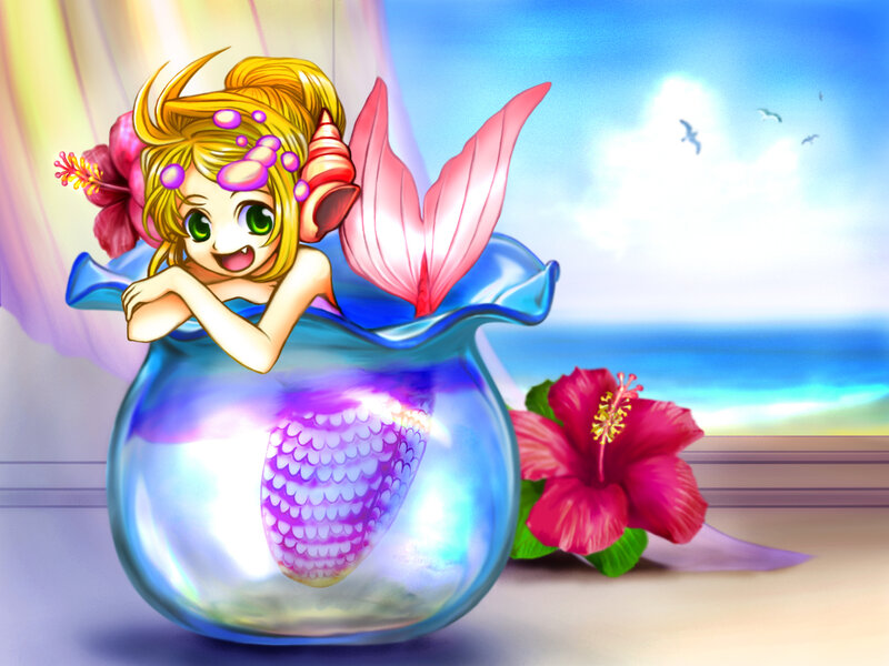 Mermaid in a Vase